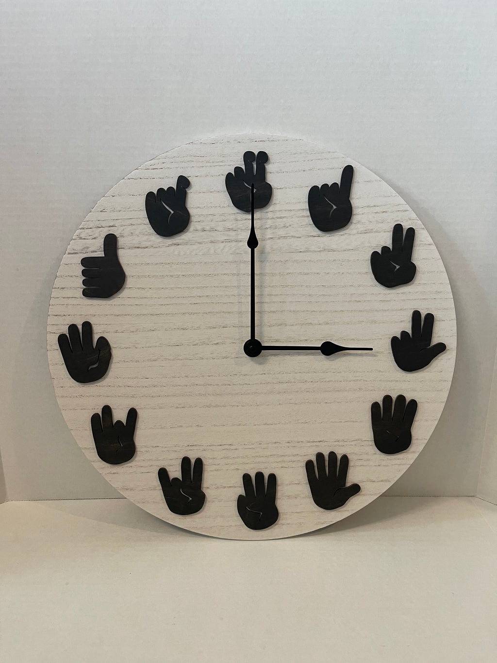ASL Clock - Ebony Black with Traditional movements